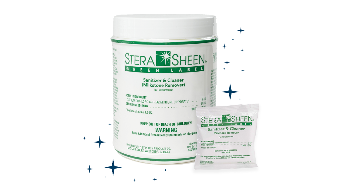Stera-Sheen Green Label | Cleaner, Sanitizer & Milkstone Remover